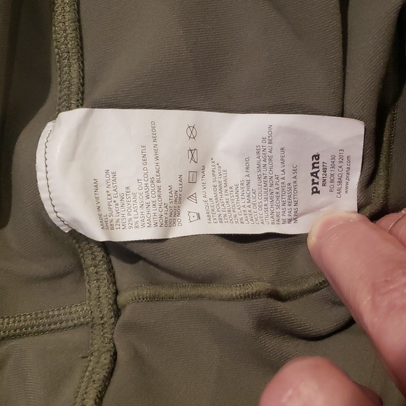 PrAnaPillar Capri Rye Green Leggings - Picture 8 of 9